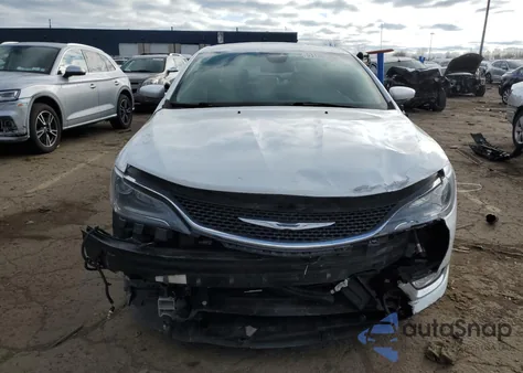 2015 Chrysler 200 C из США, поврежденный, VIN 1C3CCCEG4FN540057